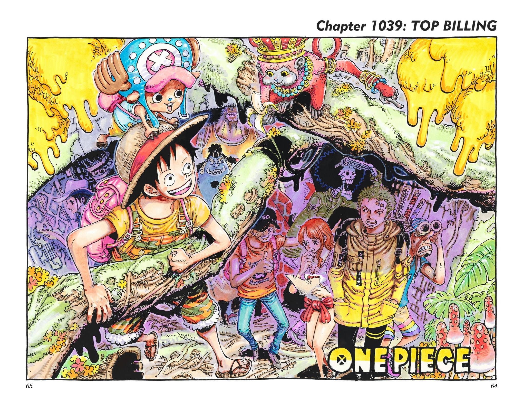 One Piece Digital Colored Chapter 1039 image 01